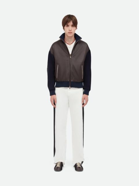 WALES BONNER Path Leather Jacket