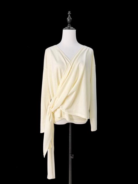 ISSEY MIYAKE Issey Miyake 80s Irregular Pleated Tie-Top