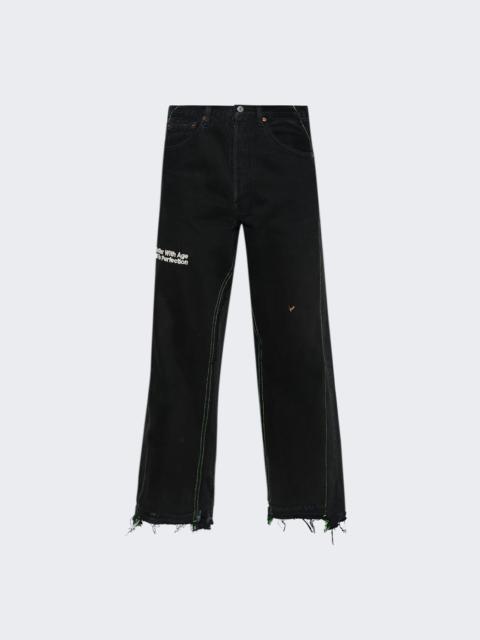 *Better With Age Monroe Triple-wide Denim Trouser Black