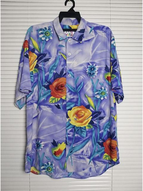 Other Designers VINTAGE JAMS WORLD "VELVET ROSE"HAWAIIAN BUTTON UPS SHIRT
