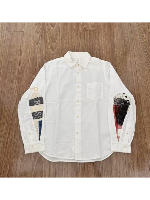 visvim VISVIM ALBACORE JUMBO SHIRT L/S COLLAGE teardrop shirt