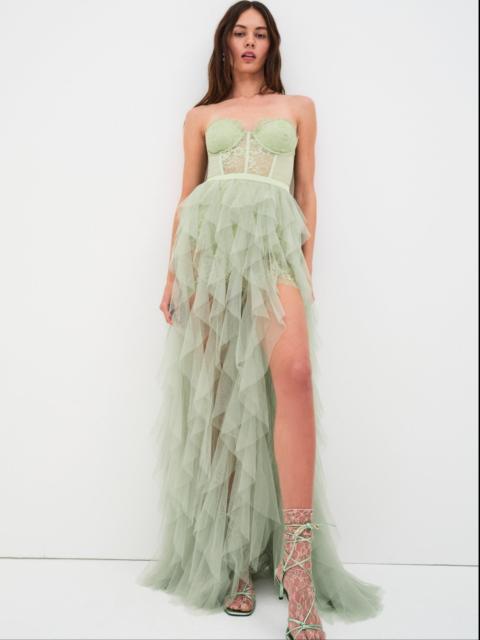 For Love & Lemons Bustier Gown