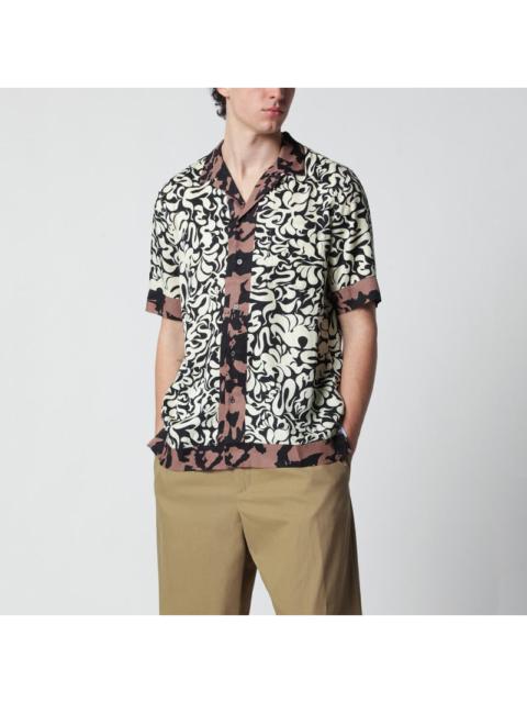 Dries Van Noten Dries Van Noten Shirt With Graphic Squiggle Print Men