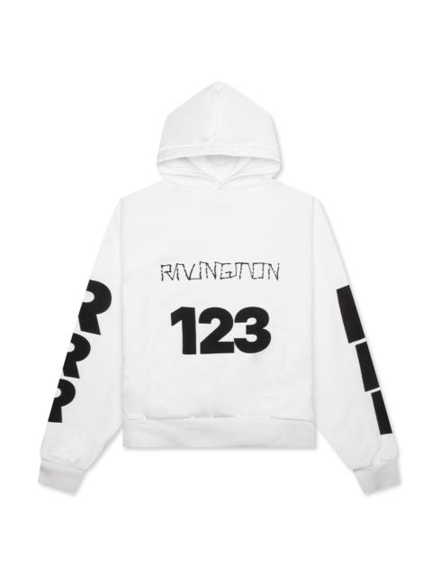 RRR123 USO-123 CVA HOODIE - MAX WHITE