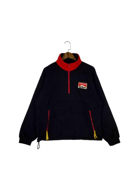 Other Designers Vintage Marlboro Adventure Team Quater Zip Fleece Pullover
