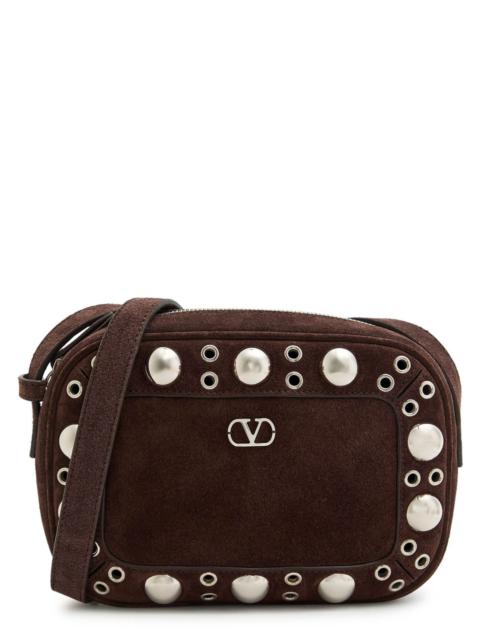 Valentino Valentino Garavani Nellcôte Studded Suede Cross-body bag