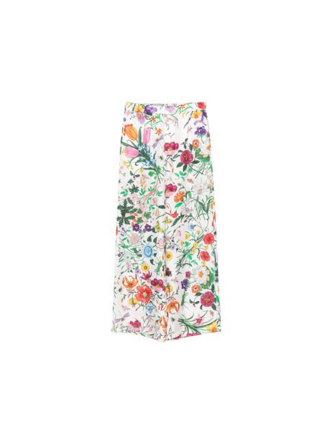 GUCCI Gucci White Trousers - Palazzo Pants Women