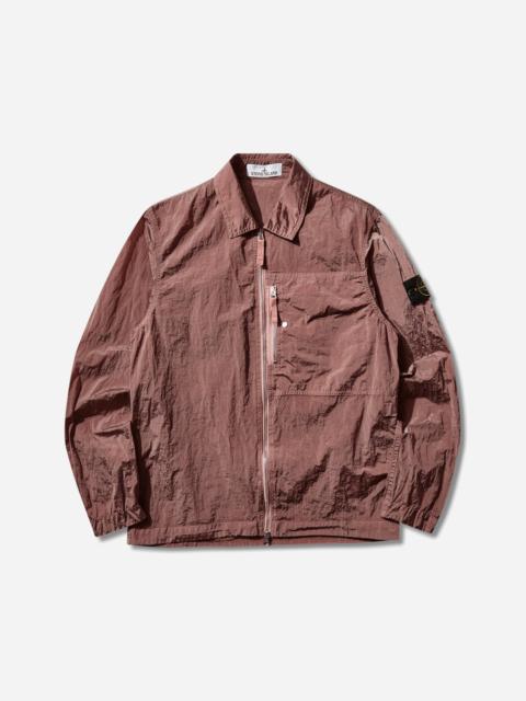 Stone Island Men's Nylon Metal Overshirt Oleander