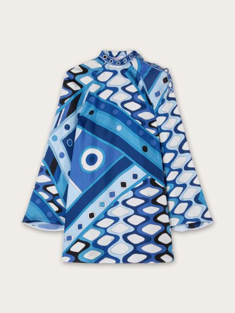 PUCCI VIVARA PRINT SILK DRESS