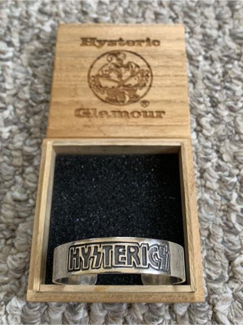 Hysteric Glamour Hysteric Glamour Sterling Silver Logo Bracelet + Box