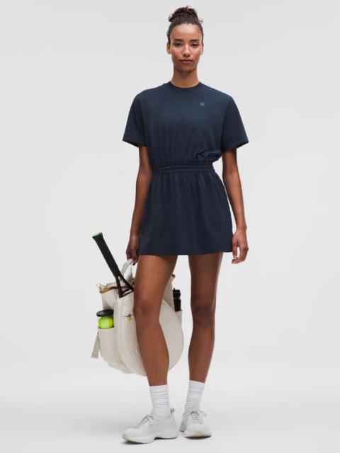 lululemon Smocked-Waist T-Shirt Dress