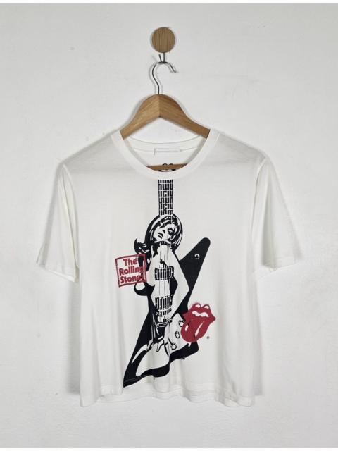 Hysteric Glamour Hysteric Glamour Rolling Stones guitar tee shirt