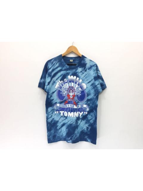 Other Designers Vintage 80s 1989 The Who Tommy Rock Band Tie Dye T-Shirt