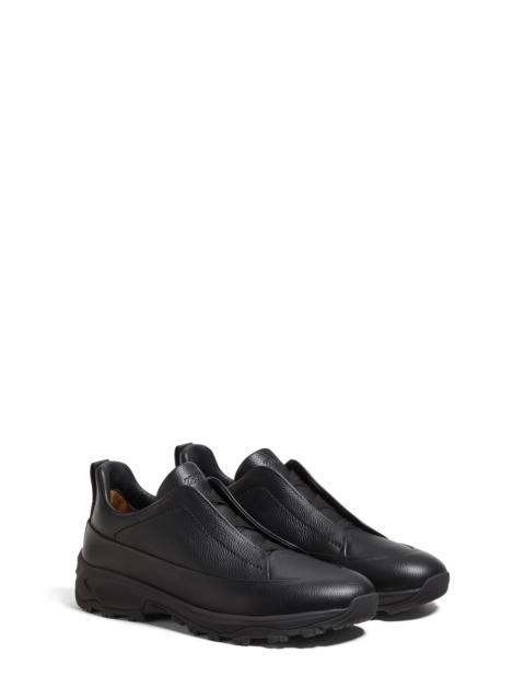 ZEGNA ZEGNA Triple Stitch™ Monte Sneaker in Black at Nordstrom