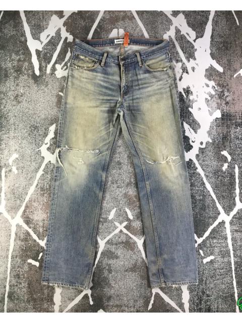 Other Designers Vintage - Vintage Levis 502 Jeans Rusty Blue Denim KJ2394