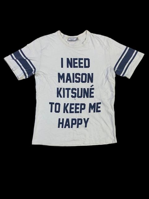 Other Designers Japanese Brand × Maison Kitsune × Vintage - Vintage MAISON KITSUNE Shirt Made in Portugal