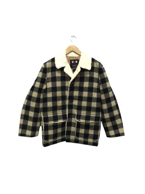 Other Designers Vintage van wool jacket sherpa