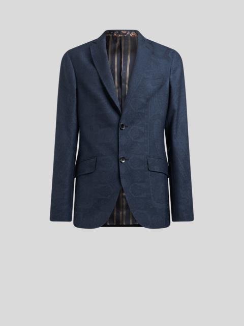 Etro WOOL BLAZER WITH PRINT