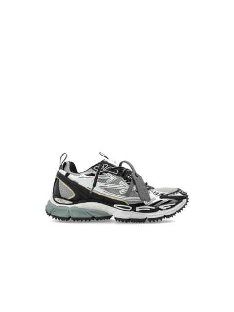 Off-White OFF-WHITE OW Be Right Back Gray Mesh Sneakers New & Authenti