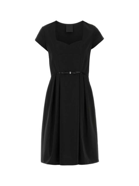 Givenchy Givenchy Women Black Taffetas Mini Dress