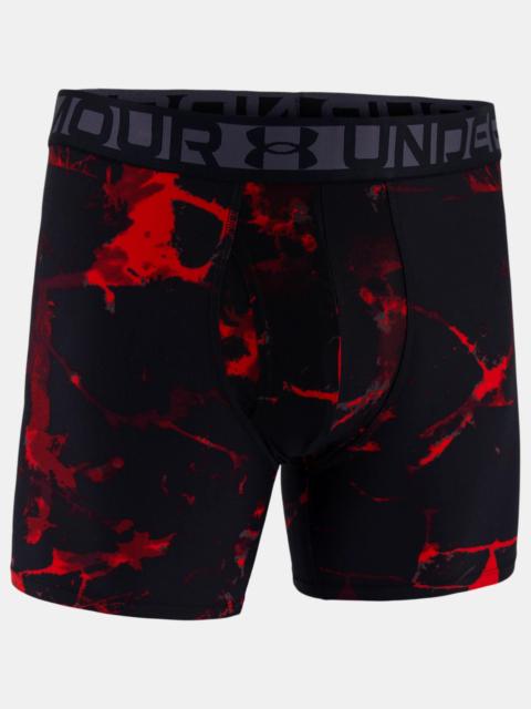 Under Armour Men's UA Performance Tech™ Printed 6" Boxerjock®