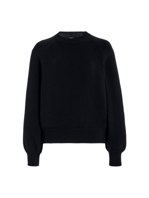 HIGH SPORT Cotton Sweater black