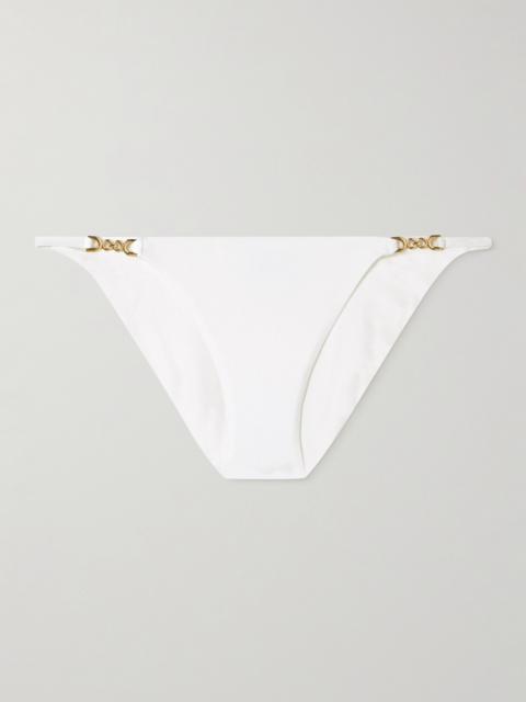 MELISSA ODABASH Monza Chain-embellished Bikini Briefs