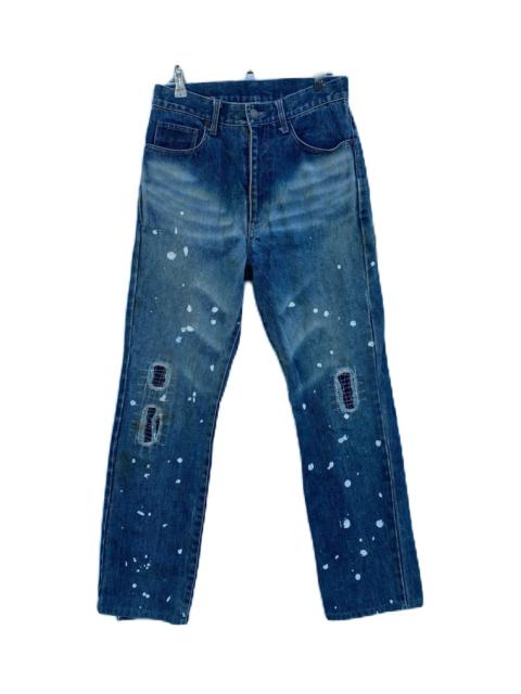 Junya Watanabe MAN JAPAN BRAND ADDS CLOTH PAINT SPLASH DESIGN BY MINAMIAOYAMA