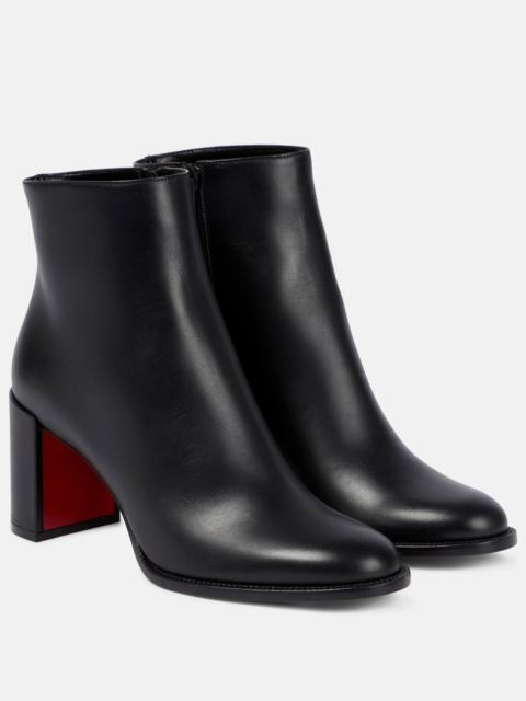 Christian Louboutin Adoxa 70 leather ankle boots