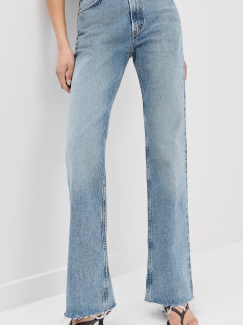 AGOLDE Mid Rise Baby Flare Leena Jeans
