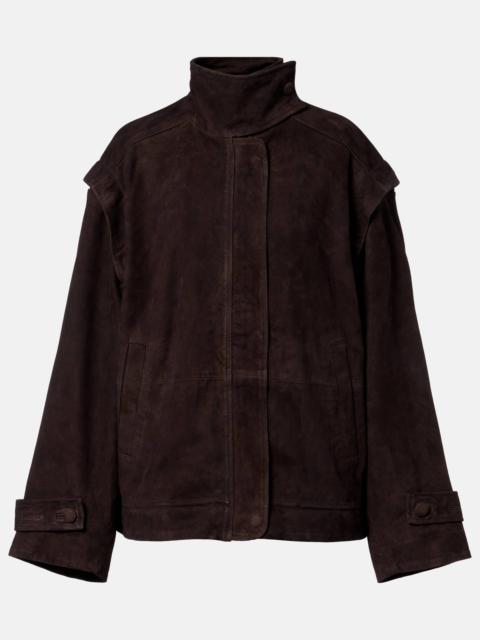 ROTATE Kamala oversized suede jacket