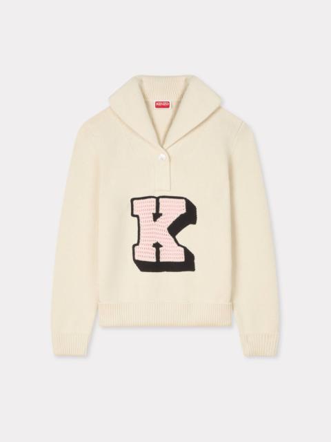 KENZO 'KENZO Badges' jumper in cotton wool