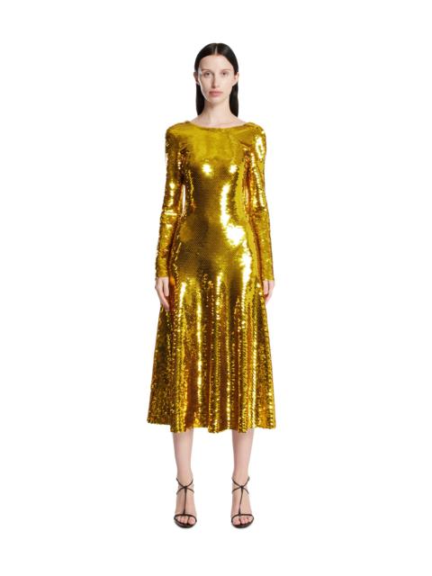 Bottega Veneta Gold Sequin Dress