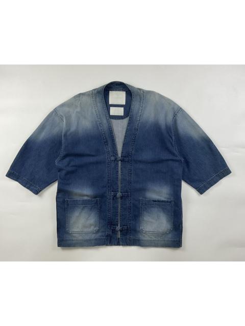 White Mountaineering White Mountaineering S/S'18 Oversized Denim Kimono