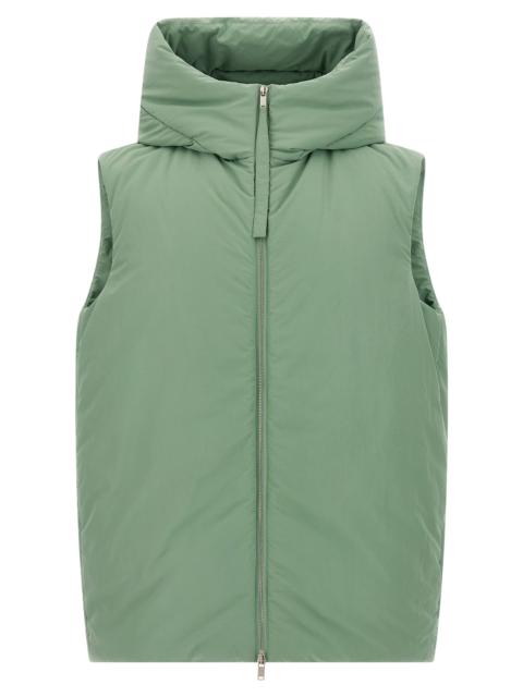 Jil Sander 160 Gilet Green