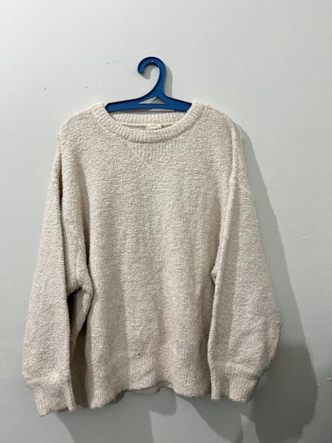 Other Designers JAPANESE BRAND GELATO PIQUE FAUX FUR COTTON SWEATER