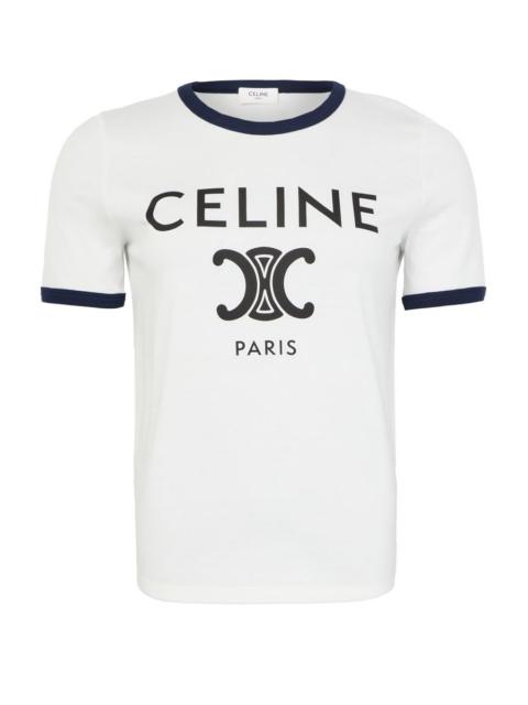 CELINE Celine t-shirt in cotton jersey
