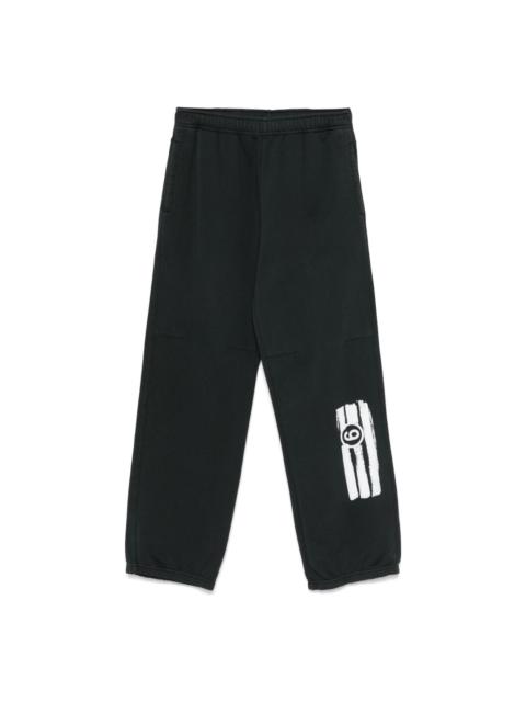 MM6 Maison Margiela Logo Cotton Sweatpants