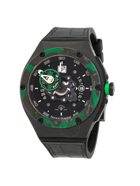 Other Designers Franck Dubarry Crazy Wheel Automatic Black Dial Men's Watch CW-04-07