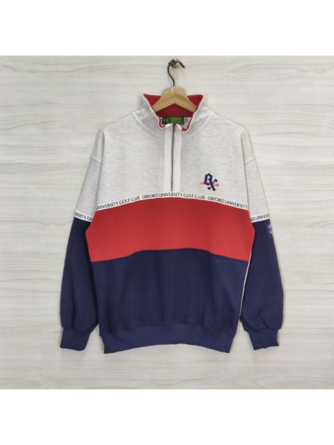 Other Designers Vintage - 90s Oxford University Golf Club Sweater Quarter Zip
