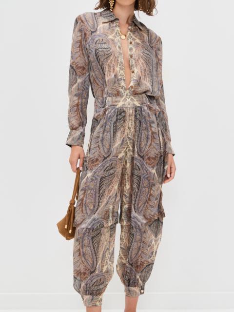 Zimmermann Hypnotic Silk Harem Pants