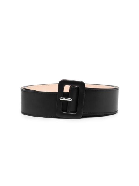 Maison Margiela leather buckle fastening belt