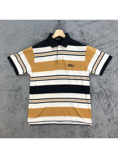 Other Designers Benetton - Benetton Formula 1 Stripes Polo #6017-218