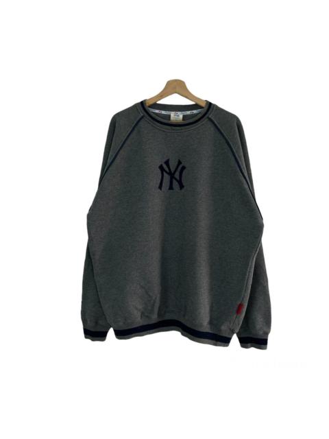 Other Designers VINTAGE MAJESTIC MLB NEW YORK BIG LOGO CREWNECK SWEATSHIRT