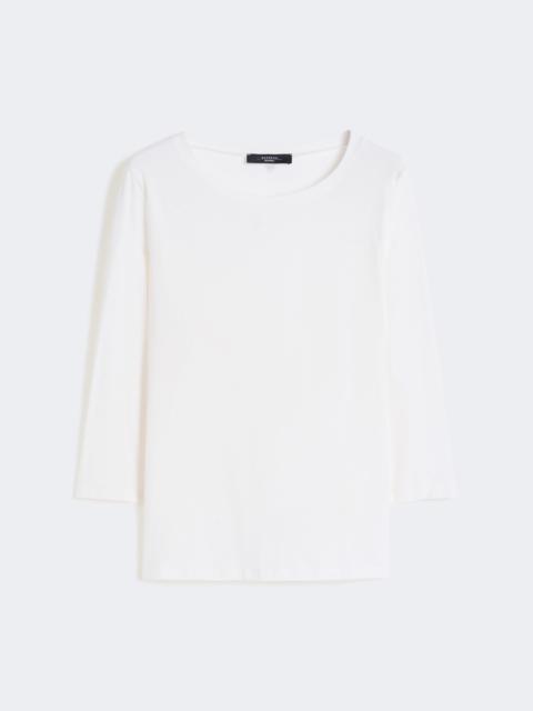 WEEKEND Max Mara Stretch cotton T-shirt - WHITE