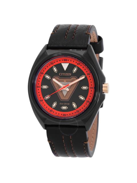Other Designers Citizen Tony Stark '63 Eco-Drive Black Dial Men's Watch AW2075-05W