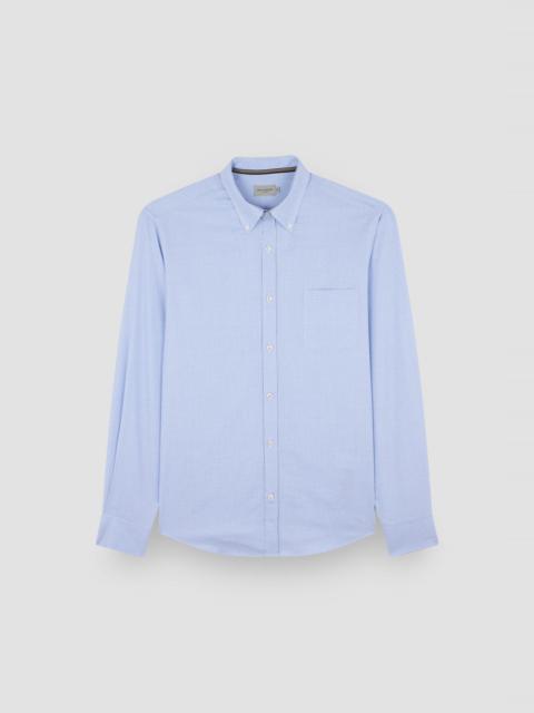 Paul & Shark COTTON SHIRT WITH HOUNDSTOOTH PATTERN