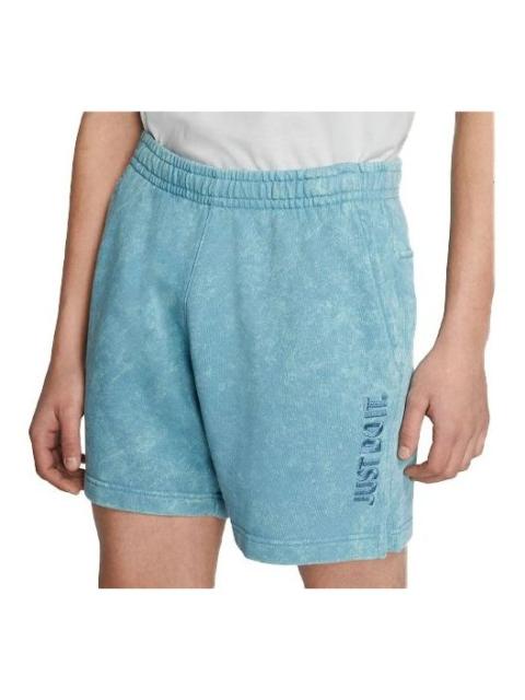 Nike Nike Sportswear Jdi Alphabet Logo Sports Shorts Blue CJ4574-424
