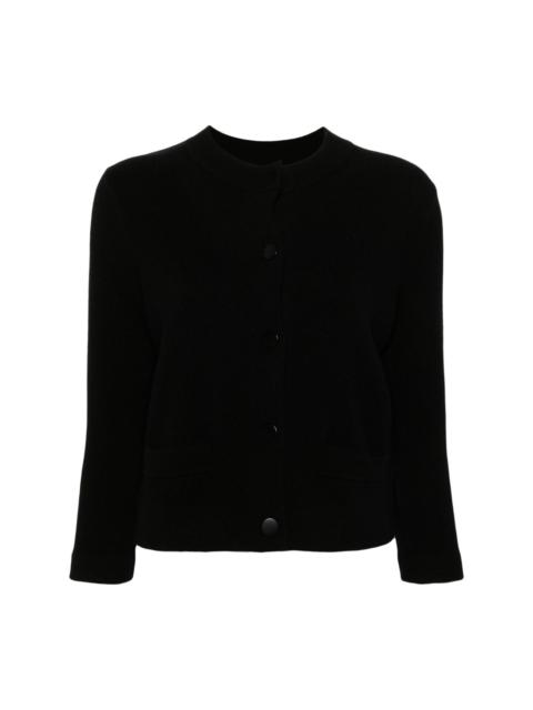 Vince shrunken snap cardigan