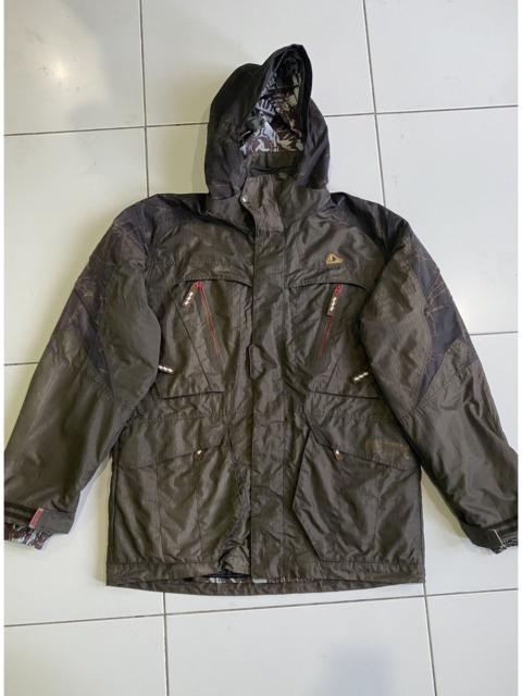 Other Designers Snow Peak - ARBN, DEFEANCE, CADIC NYLON HIDDEN QUILTED BLACK JACKETS